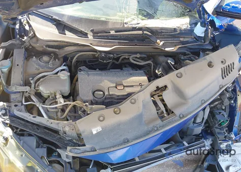 2018 Honda Civic Ex from USA, damaged, VIN 2HGFC2F76JH552764